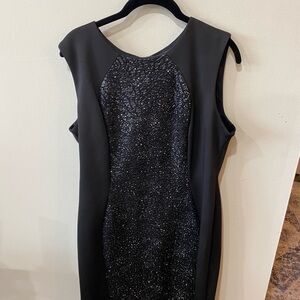 R&M Richards Elegant Black Dress